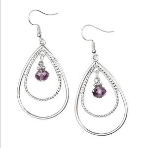 REIGN In My Parade purple earrings